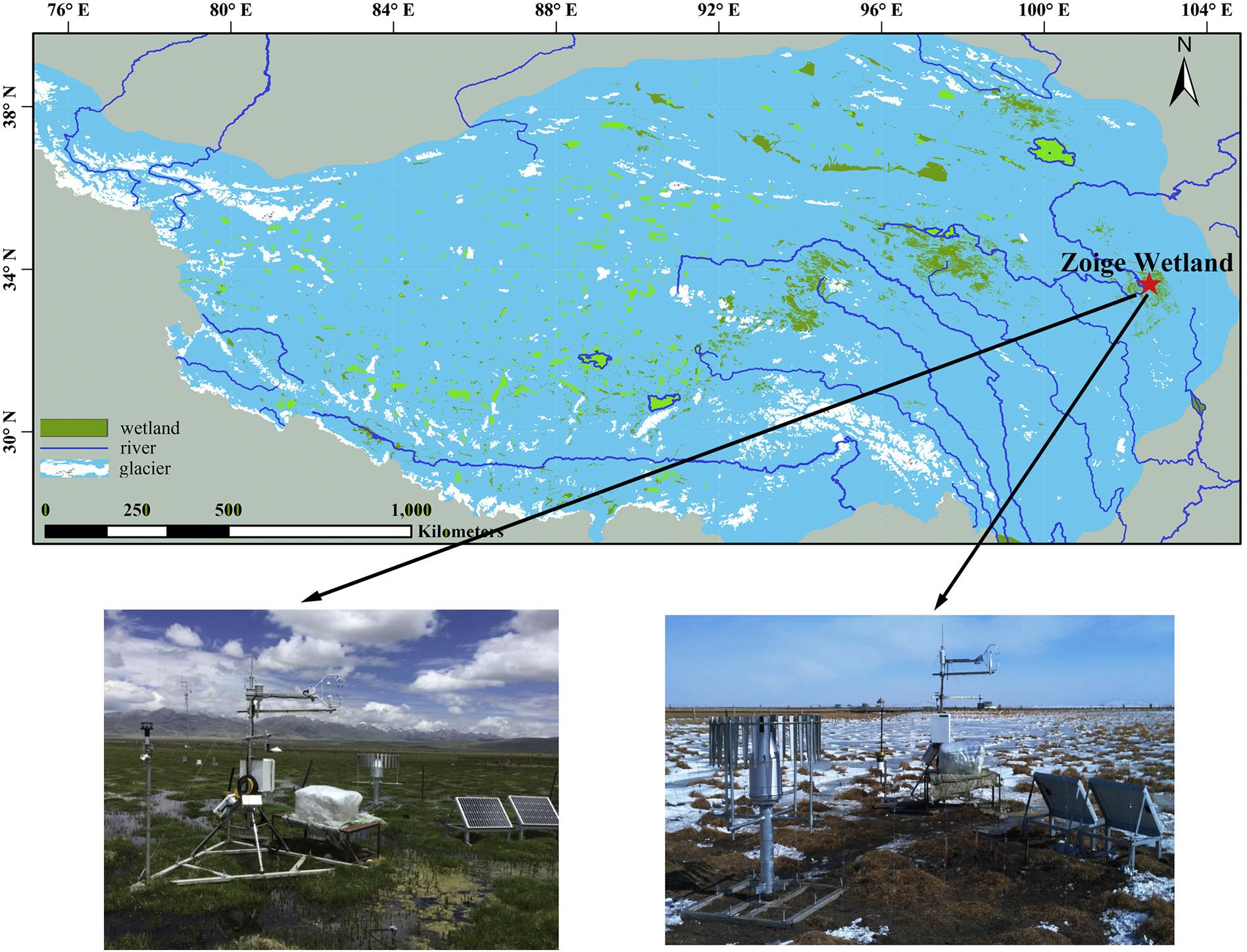 The geographic location of the observation site and the instruments..jpg