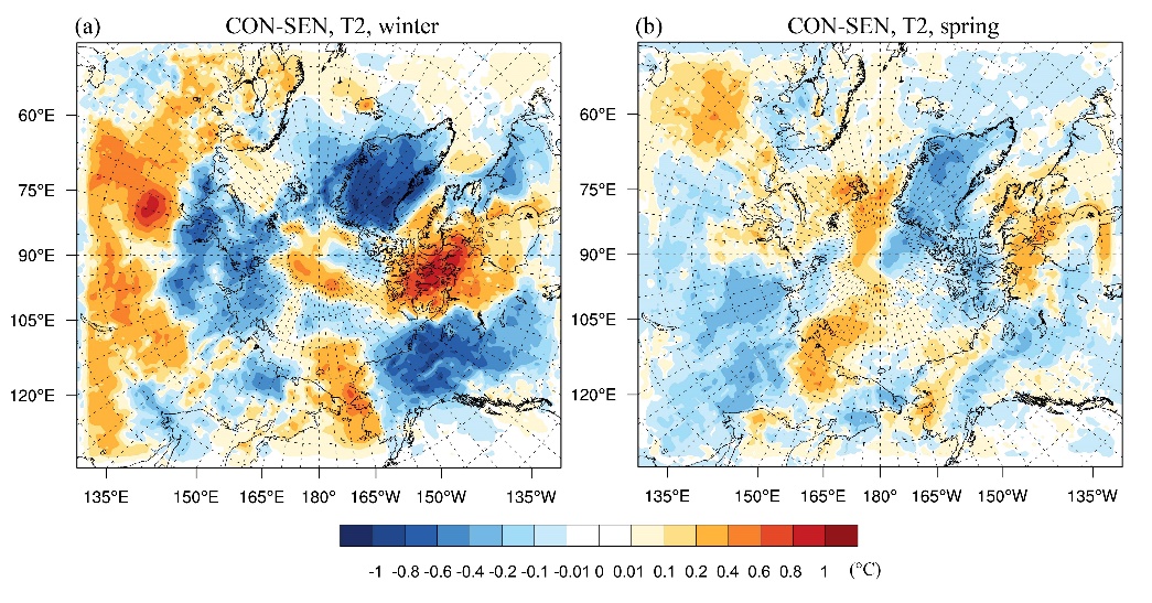 Average changes in 2-m temperature in winter and spring.jpg