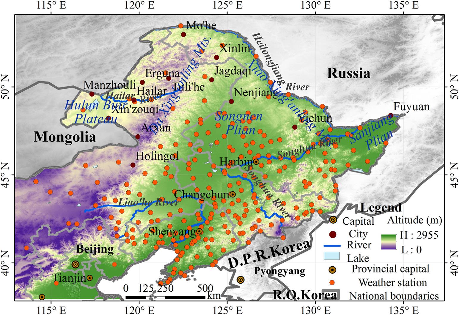 Distribution of weather stations in Northeast China.jpg